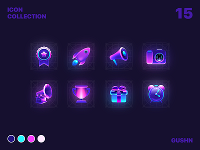 ICONDESIGN gradient icondesign quality