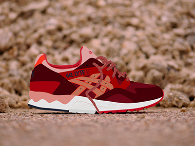 Ronnie Fieg Volcano Asics Gel-Lyte V asics illustration photography ronnie fieg shoe sneaker sneakers volcano