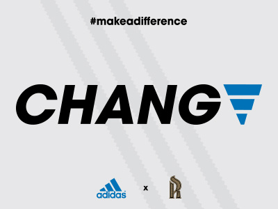 Adidas Change Campaign adidas campaign change collaboration make a difference