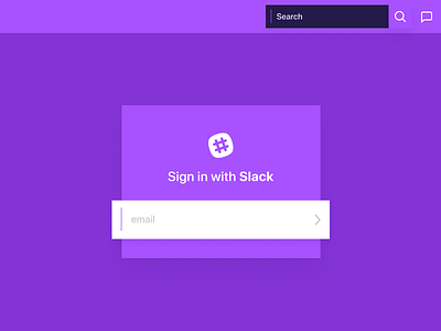 Slack Sign in app dashboard dialog form input login modal sign in sign up slack submit