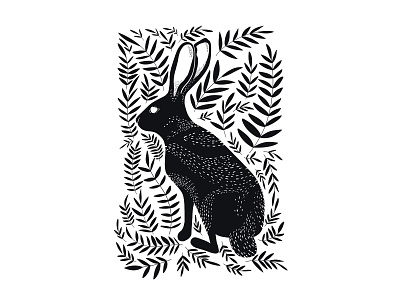 Does my hare look good? digital art illustration ipad pro rabbit rabbits