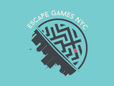 Escape Games NYC branding concept escape games logo newyork