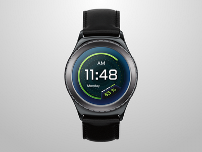 Custom Watch Surface | Samsung Gear S2 battery custom gear s2 samsung time watch