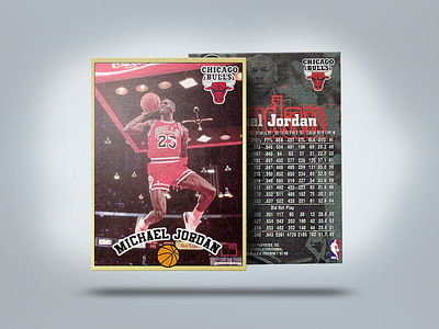 Michael Jordan basketball black bulls card chicago glow gold gray michael jordan nba orange red shadow texture white