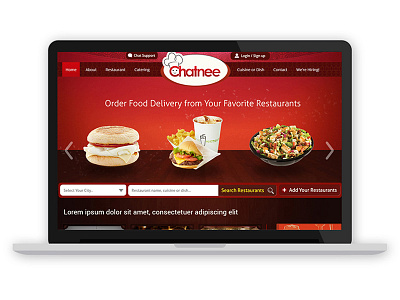 Chatnee (Online Directory ) layout online directory ui design website