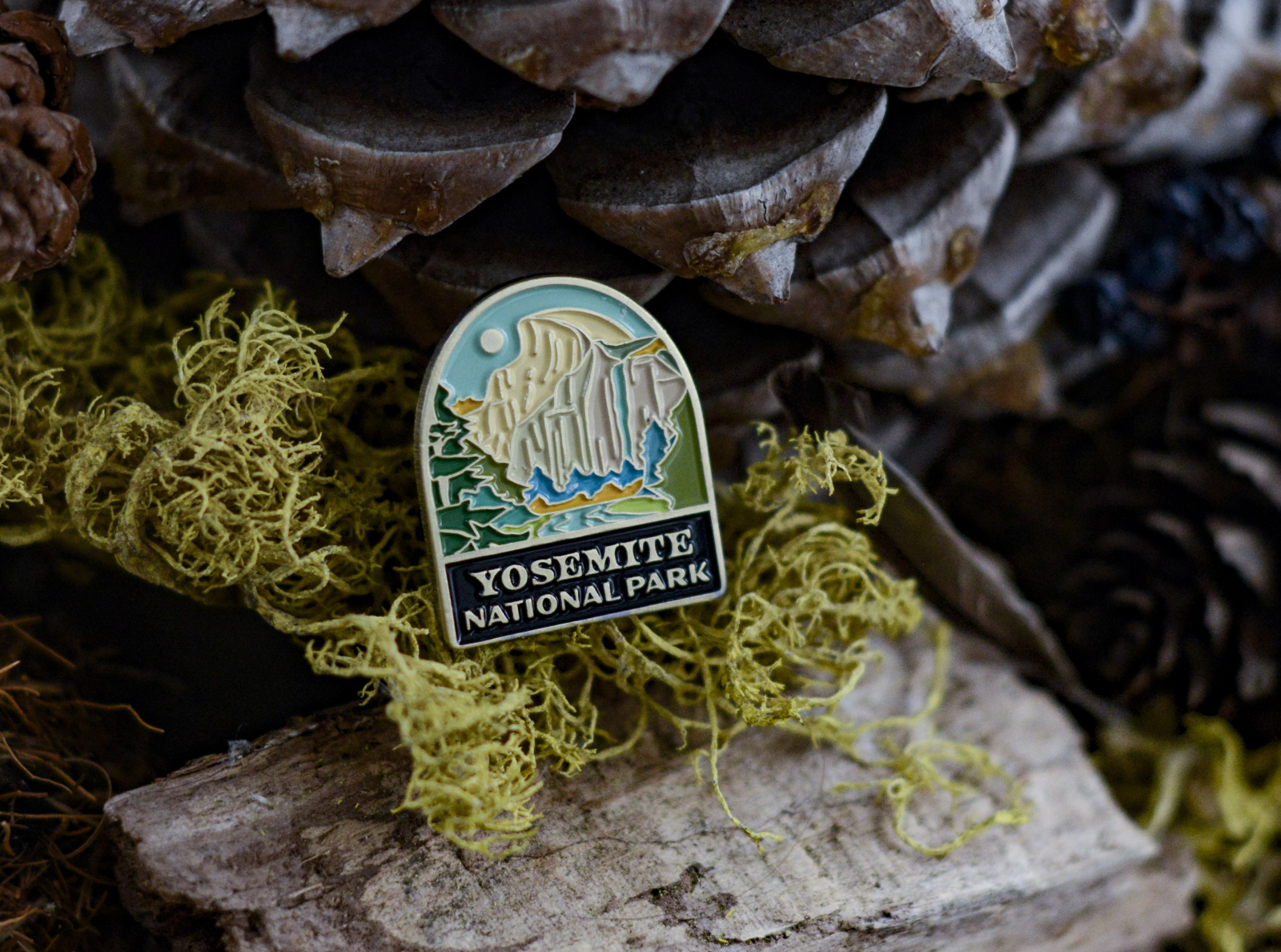 Yosemite National Park Enamel Pin by Michael Pancini on Dribbble