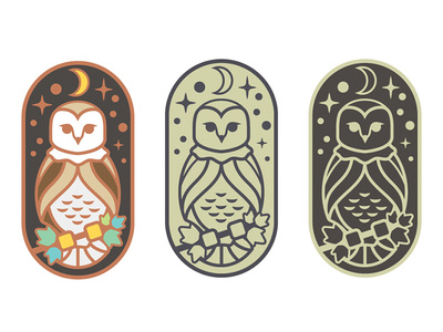 Barn Owl Enamel Pin Exploration