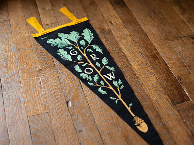 "Grow" Pennant