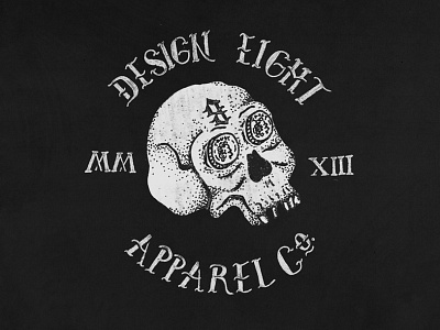 Design Eight Trust Skull hand drawn illustration lettering typography