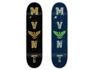 Movement Skateboards | "Hands On" Deck illustration lettering paint painted signage skateboard typography