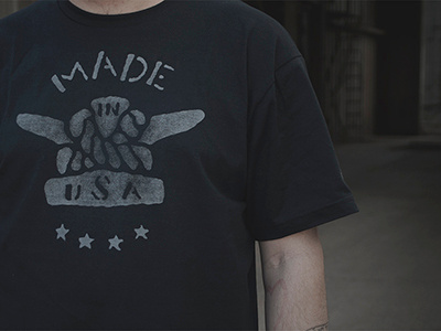 Made in USA Stamp T-Shirt