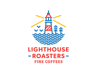 Lighthouse Roasters coffee just for fun local roaster seattle vector