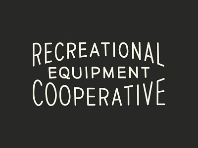 REI CO-OP 1940's LOCKUP