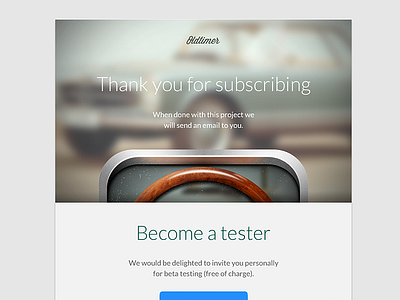 Oldtimer – Mailing header hero mail mailing oldtimer subscribe subscribing web website