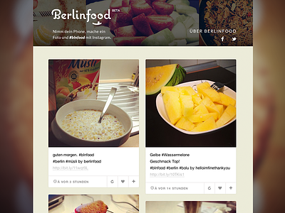 Berlinfood – Website