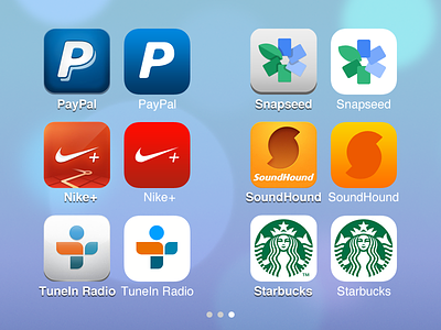 iOS 6 > 7 – App Icons 3