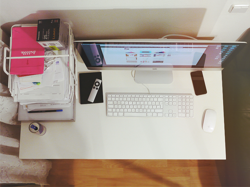 Little Kingdom desk home imac office work workspace workstation
