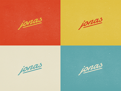 Jonas Logotype logo logotype type