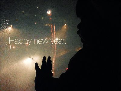 Happy new year. 2015 baby firework fireworks new year wishes