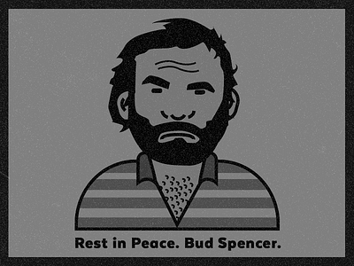 Bud Spencer bud bud spencer illustration rip spencer