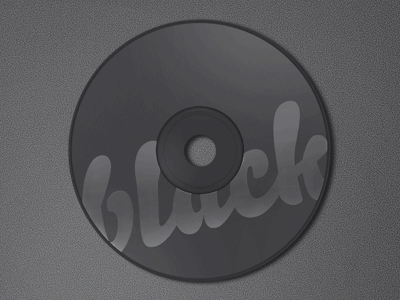 [GIF] Black CD/DVD Icon