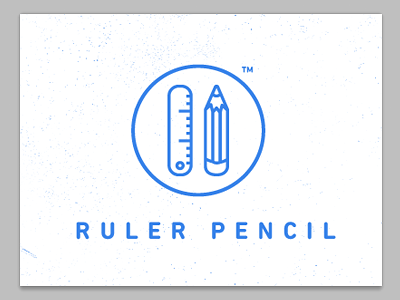 Ruler Pencil - Logo icon icons identity logo pencil ruler signet