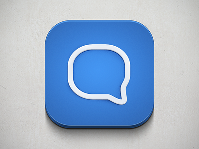 Chat App – iOS Icon 