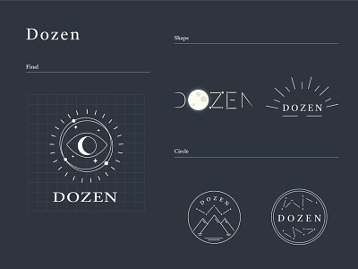Dozen Logo Design branding design grapic design logo