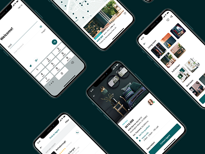 Real Estate Marketplace App app app design appartments business design greenhouse house interface real estate sales page ui ui ux design ux