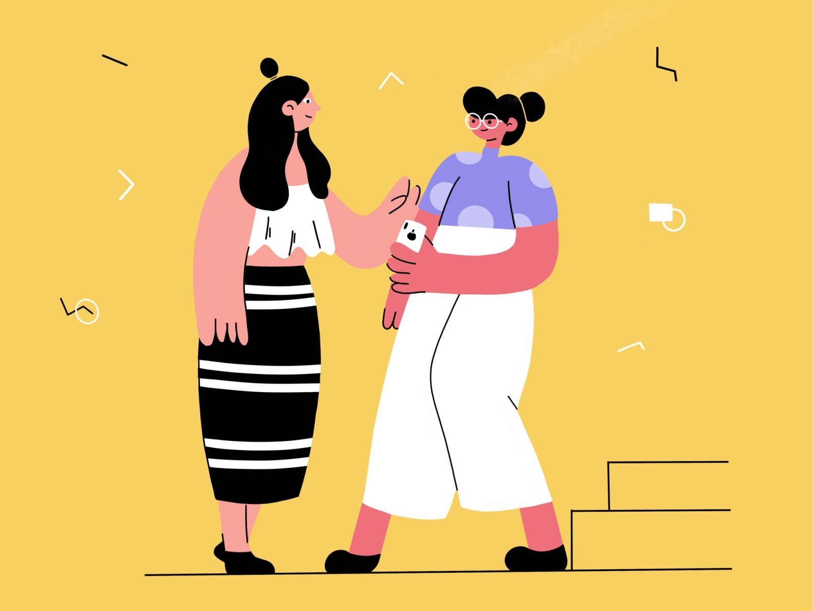 Friendship Goal by Vi Tran on Dribbble