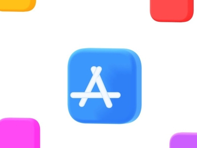Apple Appstore 3D Icon icons ios ui