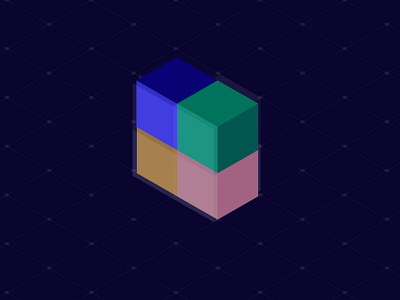 Isometric Cube 3d abstract figma graphic design isometric logo shape ui