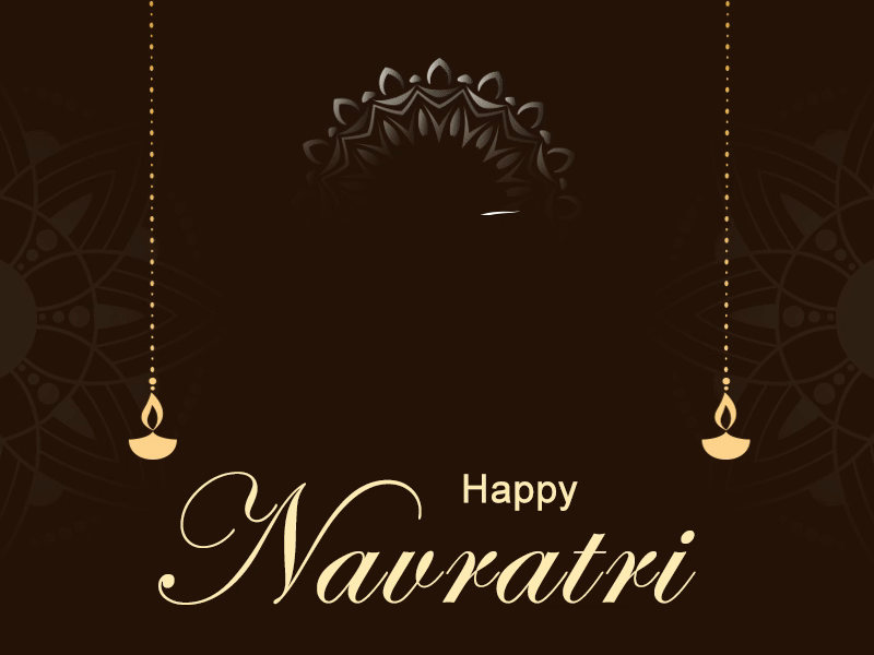 Happy Navratri by Ruchira | Auxesis Infotech Pvt Ltd on Dribbble