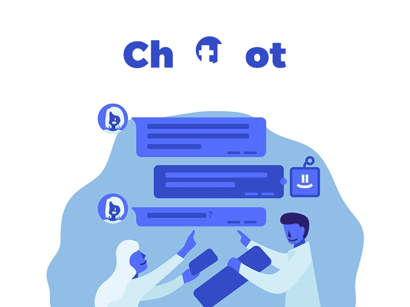 Let Chatbots Clean your Slate adobe animated gif background design branding character animation characterdesign chat chat bot chatbot chatting color scheme gif graphic design illustration messages motiongraphics responsive design ui web design whitespace
