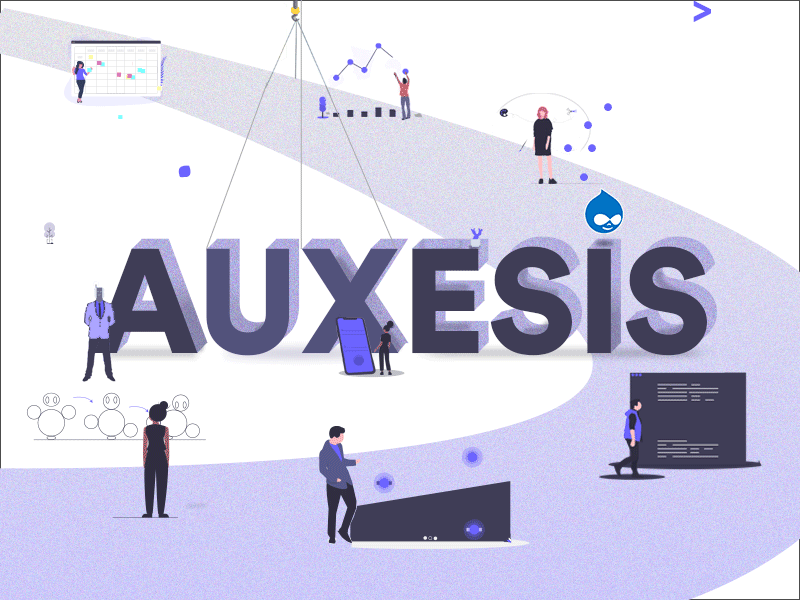 Auxesis Infotech - The One-Stop Solution For All Web Services auxesis infotech color scheme graphic design responsive design ui ux web design