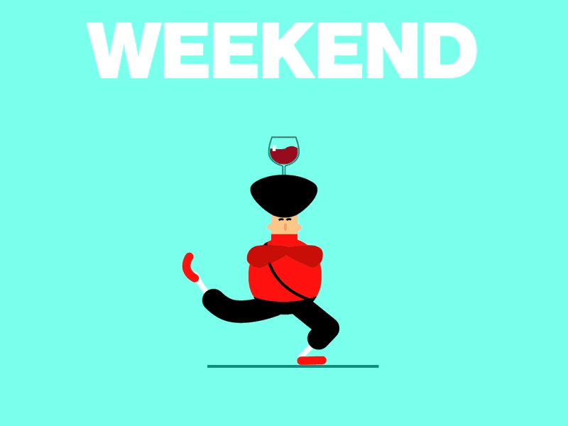 Weekend!!! by Tuncay on Dribbble