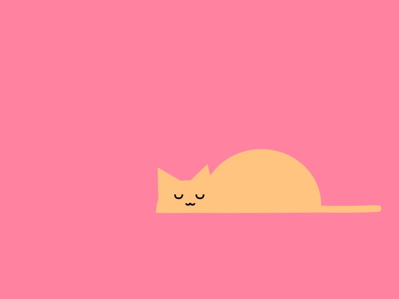 Lovely Cat 2danimation adobe aftereffect anmation cat cutout finger gif loop lovely shake