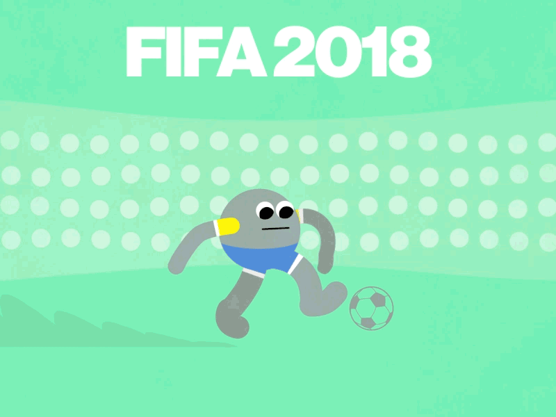 soccer adobe aftereffect animation ball fifa2018 football play shape soccer vector