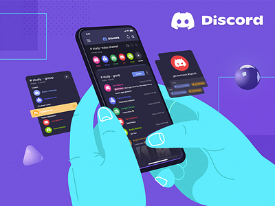 Discord Revamp Challenge 3d dashboard game gaming inspiration landingpage login neon simple steam ui ux