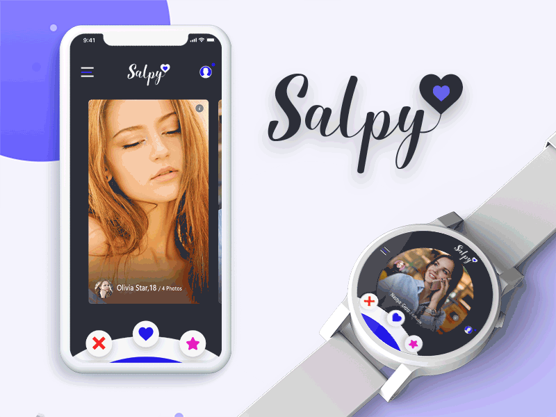 Salpy Dating App UI Concept