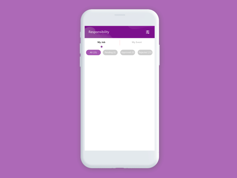 Purple interaction design for a tab animation interaction tab micro animation purple smooth tab