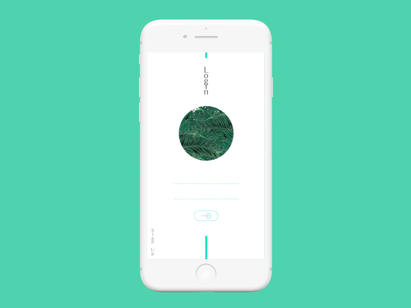 Explore the rainforest loading screen animal apps clean design documentary forest green interaction design iphone jungle loading animation loading page micro animation micro interaction mobile modern simple typography ui ux