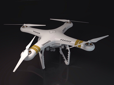 Maya 3D drone 3d drone maya 2018 modeling