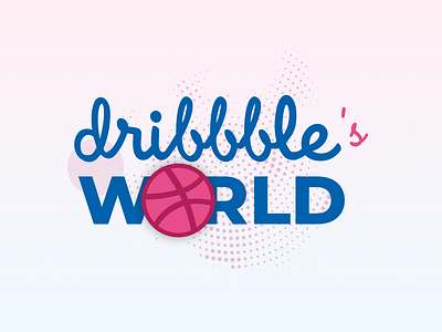 Drribbble's World design dribbble dribbblebanner dribbbledesign dribbbleworld