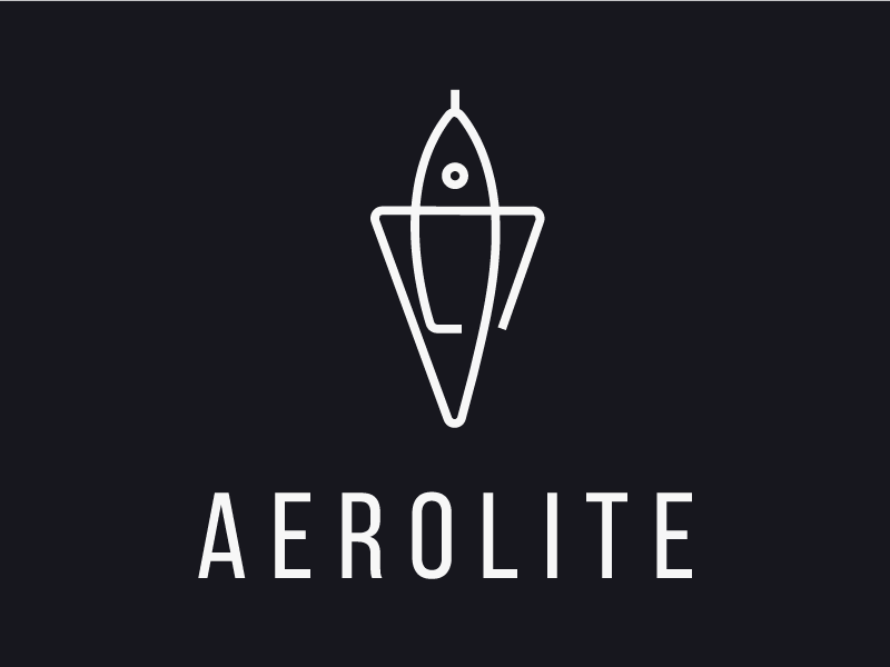 Rocketship Logo challenge daily logo minimal line space rocketship rocket logo dailylogo