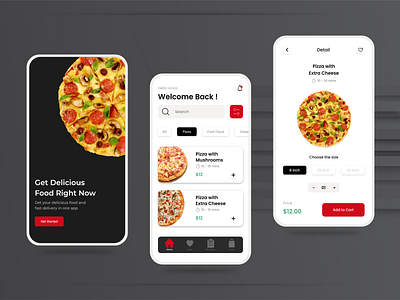 Food Lover App Concept by Mohammed Anas on Dribbble