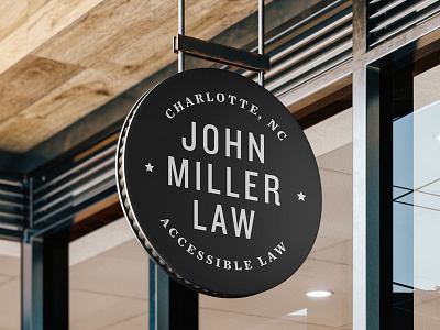 John Miller Law - Sign Concept