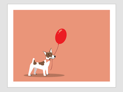 Jess loves balloons adobe illustrator balloon dog flat design illustrated illustration vector art vectorillustration