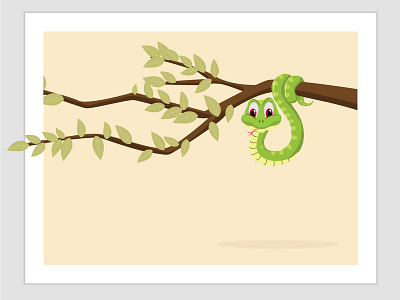 Snake Vector adobe illustrator design illustration snake vector vector art vector artwork