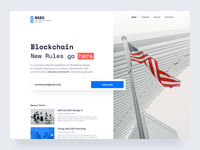 NABA website bitcoin blockchain cryptocurrency ethereum ethworks hero tokens website